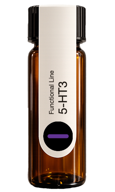 5-HT3 4ml vial rendering